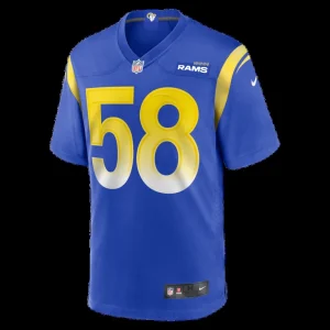 Deandre square los angeles rams nike game jersey Royal M