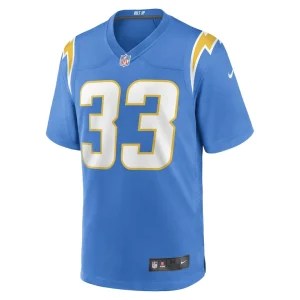 Deane leonard los angeles chargers nike game player jersey Powder blue M
