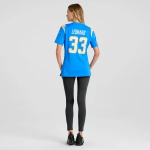 Deane leonard los angeles chargers nike womens game player jersey Powder blue 2XL