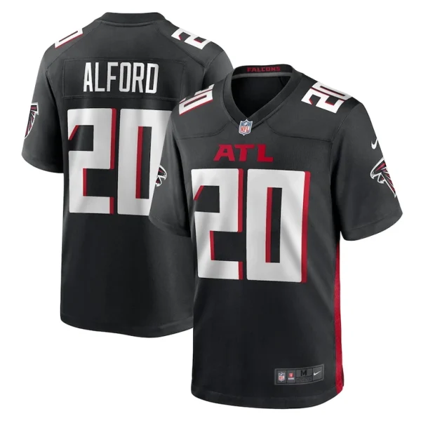 Dee alford atlanta falcons nike team game jersey Black