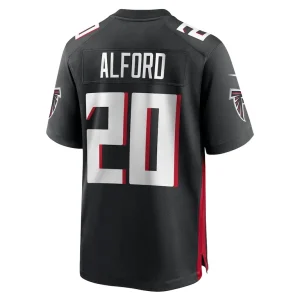 Dee alford atlanta falcons nike team game jersey Black L