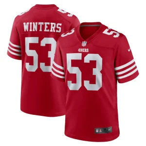 Dee winters san francisco 49ers nike team game jersey Scarlet
