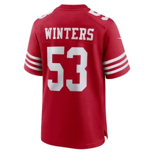 Dee winters san francisco 49ers nike team game jersey Scarlet L