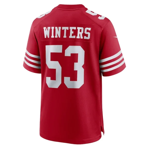 Dee winters san francisco 49ers nike team game jersey Scarlet L