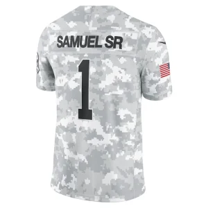 Deebo samuel sr san francisco 49ers nike 2024 salute to service limited jersey Arctic camo L