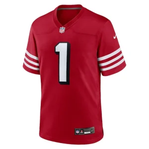 Deebo samuel sr san francisco 49ers nike alternate game jersey Scarlet M