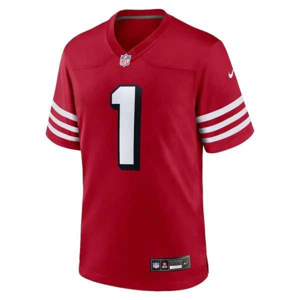 Deebo samuel sr san francisco 49ers nike alternate game jersey Scarlet M