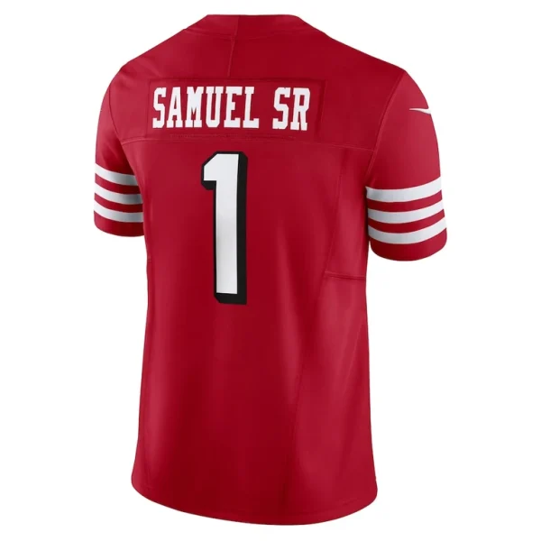 Deebo samuel sr san francisco 49ers nike alternate vapor f.u.s.e. limited jersey Scarlet L