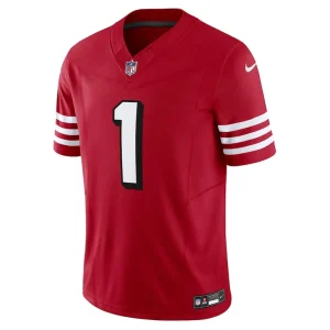Deebo samuel sr san francisco 49ers nike alternate vapor f.u.s.e. limited jersey Scarlet M