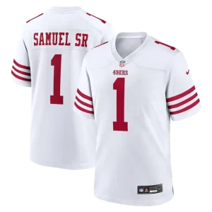 Deebo samuel sr san francisco 49ers nike game player jersey White