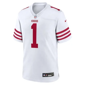 Deebo samuel sr san francisco 49ers nike game player jersey White M