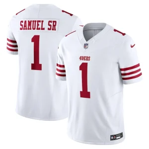 Deebo samuel sr san francisco 49ers nike vapor f.u.s.e. limited jersey White