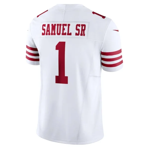 Deebo samuel sr san francisco 49ers nike vapor f.u.s.e. limited jersey White L