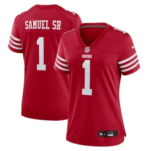 Deebo samuel sr san francisco 49ers nike womens game jersey Scarlet