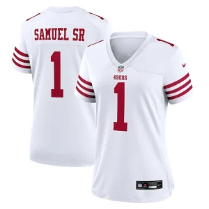Deebo samuel sr san francisco 49ers nike womens game jersey White