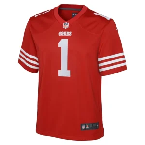 Deebo samuel sr san francisco 49ers nike youth game player jersey Scarlet Yth M