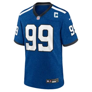 Deforest buckner indianapolis colts nike indiana nights alternate game jersey Royal M