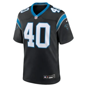 Deion jones carolina panthers nike game jersey Black M