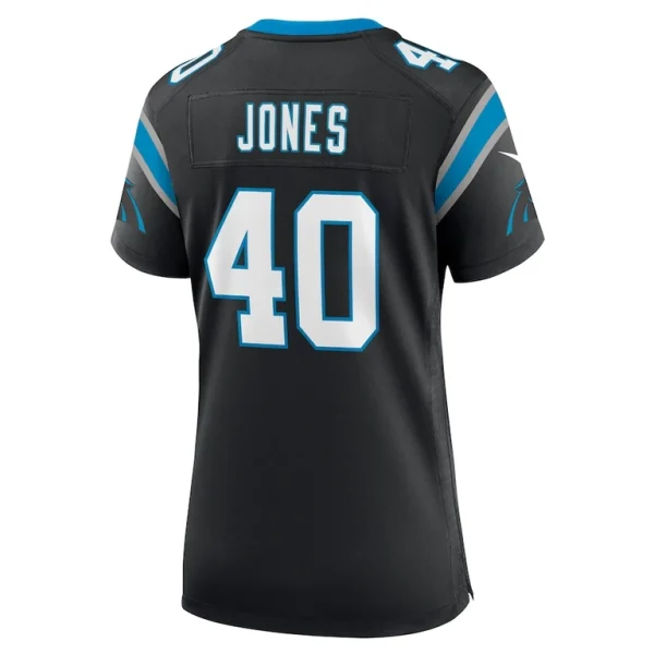 Deion jones carolina panthers nike womens game jersey Black L