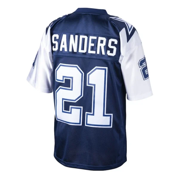 Deion sanders dallas cowboys 1995 mitchell ness authentic throwback retired player jersey Navy 44