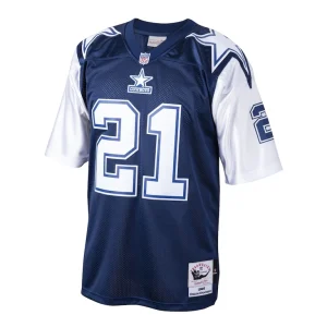 Deion sanders dallas cowboys mitchell ness 1995 authentic jersey Navy M