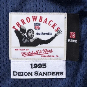 Deion sanders dallas cowboys mitchell ness 1995 authentic jersey Navy XL