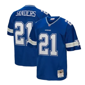 Deion sanders dallas cowboys mitchell ness legacy replica jersey Navy