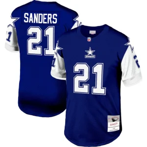 Deion sanders dallas cowboys mitchell ness legacy replica jersey Navy