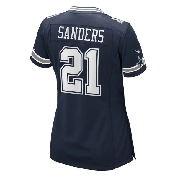 Deion sanders dallas cowboys nike womens team retired player game jersey Navy L