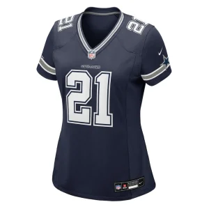 Deion sanders dallas cowboys nike womens team retired player game jersey Navy M