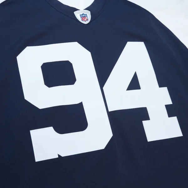 Demarcus ware dallas cowboys mitchell ness 2011 alternate legacy replica jersey Navy L