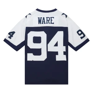 Demarcus ware dallas cowboys mitchell ness 2011 alternate legacy replica jersey Navy M