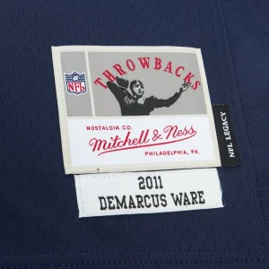 Demarcus ware dallas cowboys mitchell ness 2011 alternate legacy replica jersey Navy XL