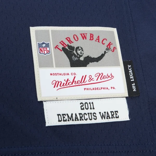 Demarcus ware dallas cowboys mitchell ness 2011 alternate legacy replica jersey Navy XL
