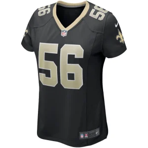 Demario davis new orleans saints nike womens game jersey Black M