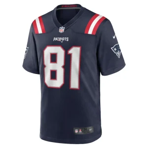 Demario douglas new england patriots nike game jersey Navy M