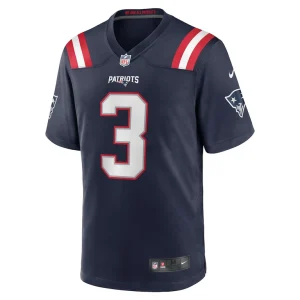 Demario douglas new england patriots nike game jersey Navy M