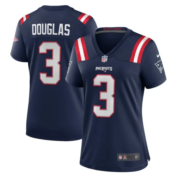 Demario douglas new england patriots nike womens game jersey Navy