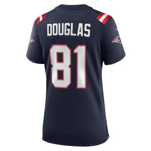 Demario douglas new england patriots nike womens game jersey Navy L