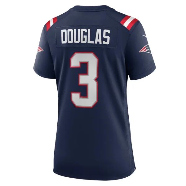 Demario douglas new england patriots nike womens game jersey Navy L