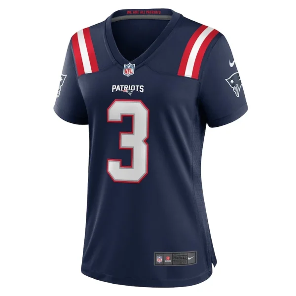 Demario douglas new england patriots nike womens game jersey Navy M