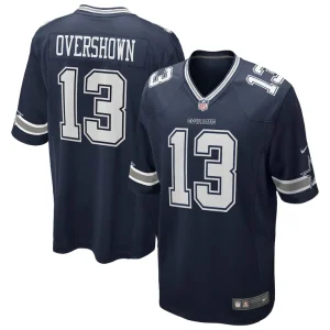 Demarvion overshown dallas cowboys nike game jersey Navy