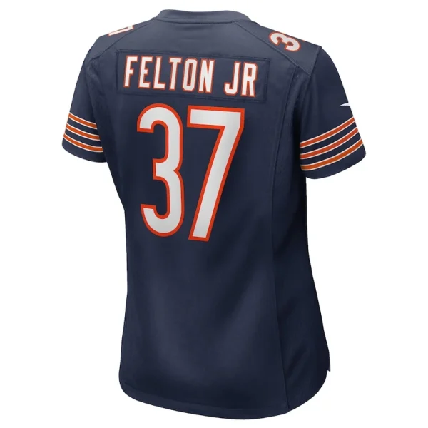 Demetric felton jr. chicago bears nike womens team game jersey Navy L