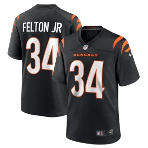 Demetric felton jr. cincinnati bengals nike team game jersey Black