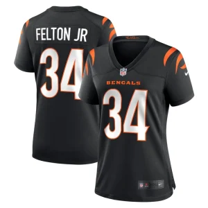 Demetric felton jr. cincinnati bengals nike womens team game jersey Black