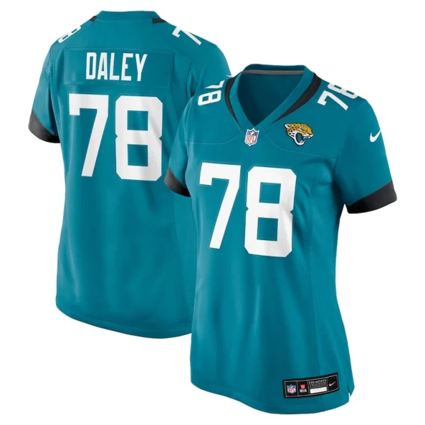 Dennis daley jacksonville jaguars nike womens game jersey Teal