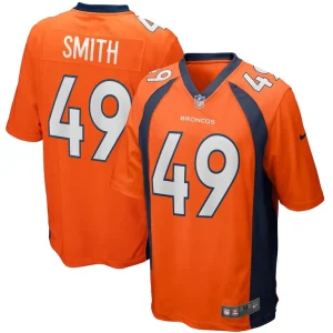 Dennis smith denver broncos nike game retired player jersey Orange