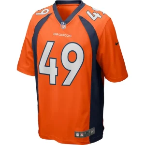 Dennis smith denver broncos nike game retired player jersey Orange M