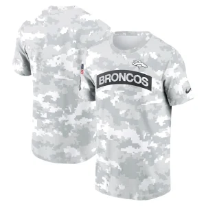 Denver broncos nike 2024 salute to service performance t shirt Arctic camo