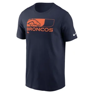 Denver broncos nike air essential t shirt Navy M